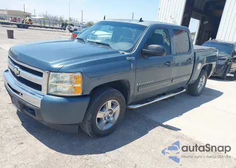 2009 Chevrolet Silverado 1500 Hybrid 1Hy из США, поврежденный, VIN 2GCFC135891120628